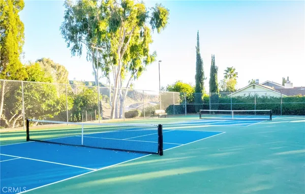 a view of tennis court