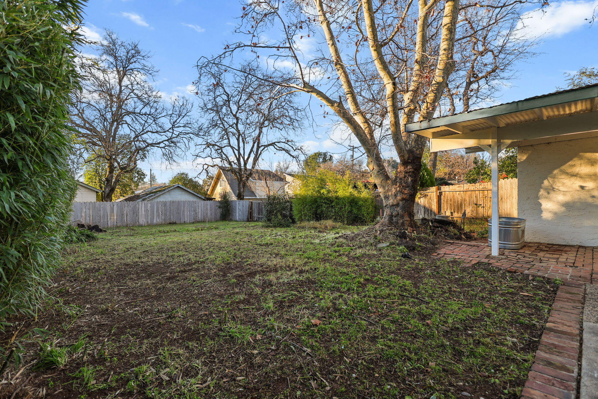 2343 North Street Redding, CA 96001 - Photo 19 of 93 Large Backyard with Shade Trees