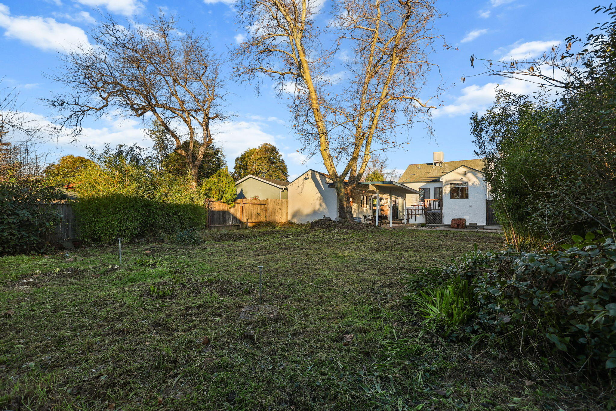 2343 North Street Redding, CA 96001 - Photo 75 of 93 Large Backyard - Privacy from Neighbors