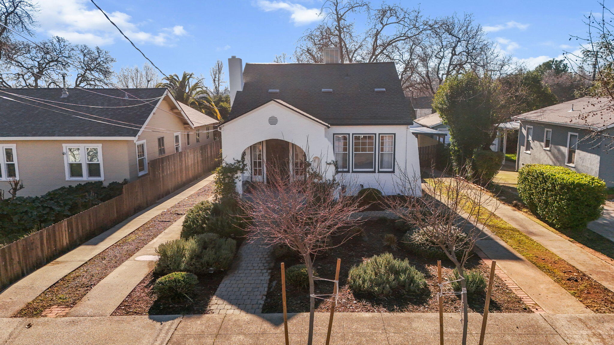 2343 North Street Redding, CA 96001 - Photo 85 of 93 Deep Ribbon Driveways on Both Sides!