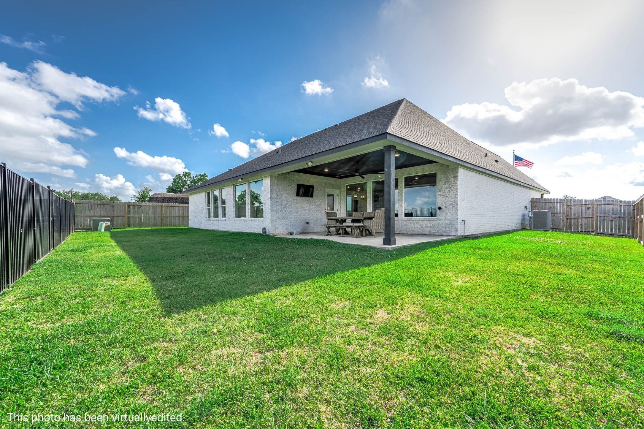 800 Greystone Lane Angleton, TX 77515 - Photo 39 of 49 Backyard