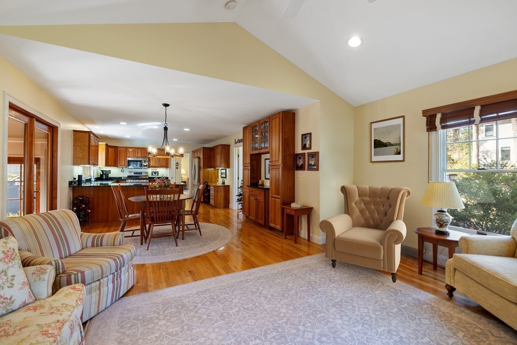 2 Marlboro Road Lexington, MA 02421 - Photo 11 of 36 a living room with furniture and a large window