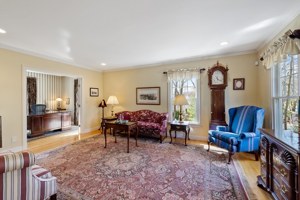 2 Marlboro Road Lexington, MA 02421 - Photo 14 of 36 a living room with furniture and a window