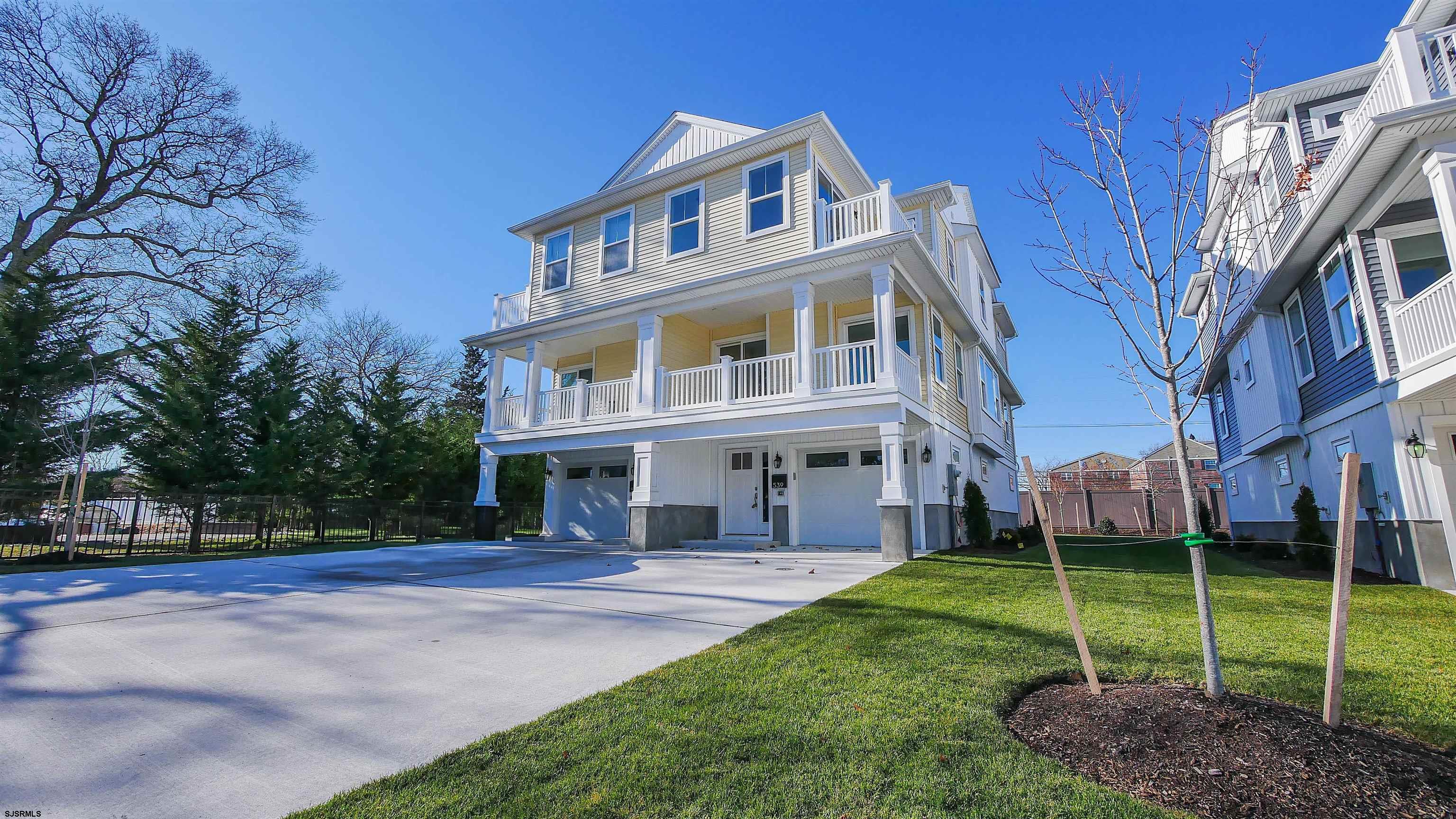 539 Sunset Avenue Somers Point, NJ 08244 - Photo 1 of 34 a front view of a house with a yard