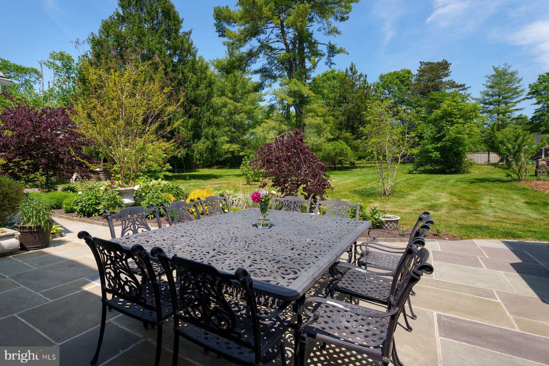 821 Pretty Brook Road Princeton, NJ 08540 - Photo 26 of 32 an outdoor space with furniture and garden