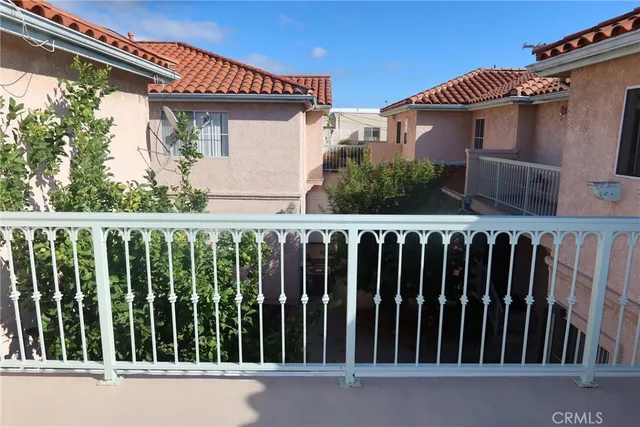 a view of a wooden fence