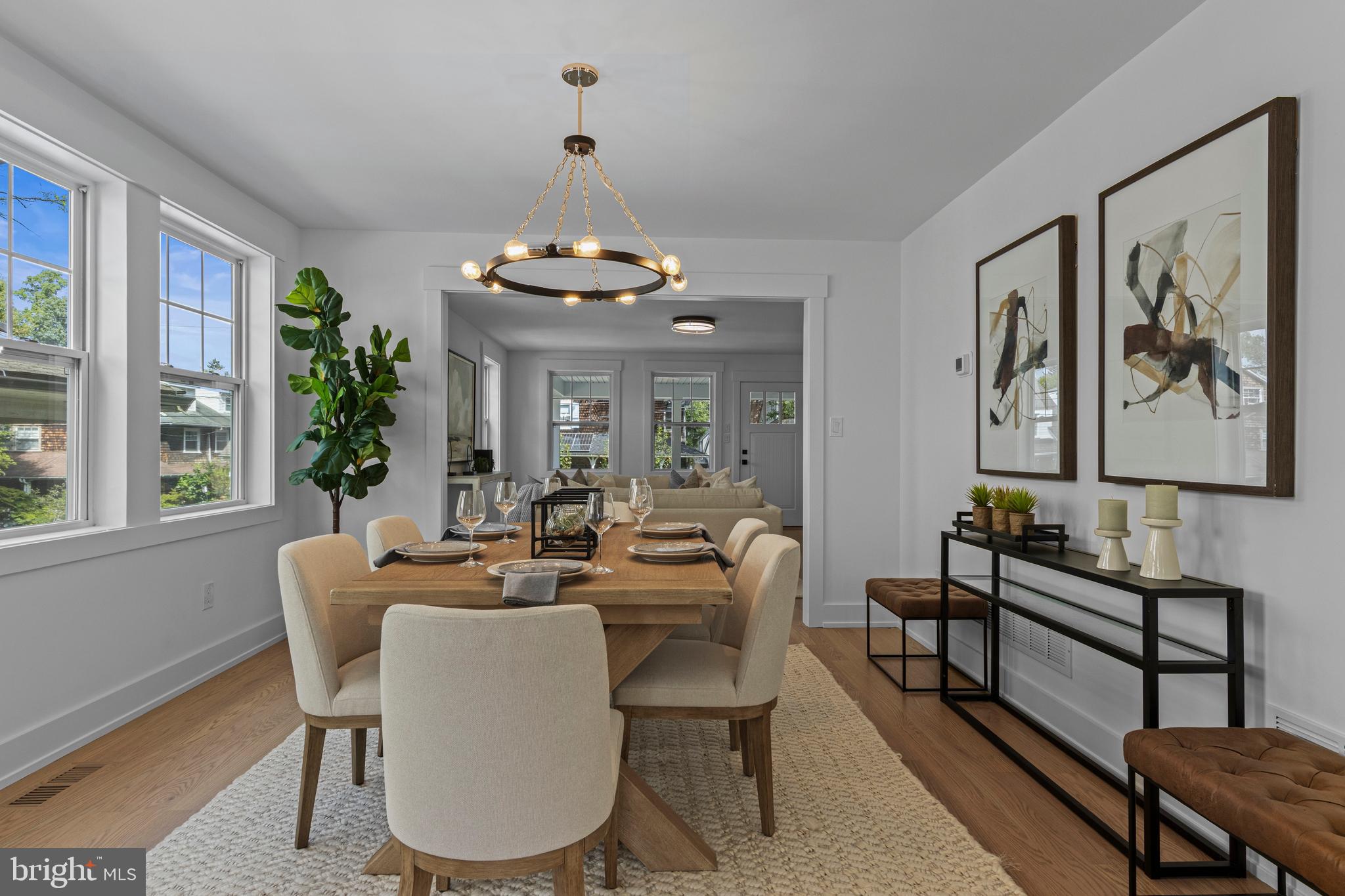 142 Merion Avenue Narberth, PA 19072 - Photo 18 of 67 Beautiful, modern light fixtures throughout