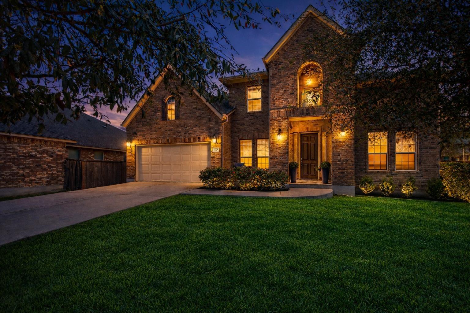 3028 Silvergrass Cove Leander, TX 78641 - Photo 1 of 38 Traditional-style home featuring driveway and brick siding