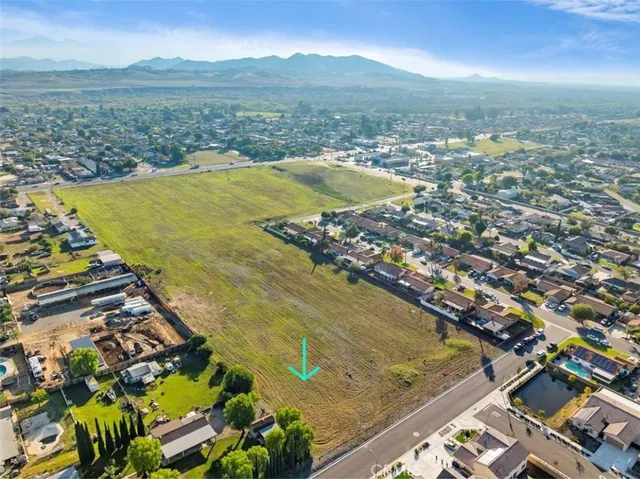 a view of an ocean and mountain