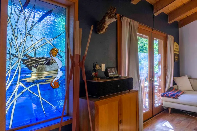 a view of living room and window