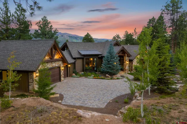 a view of house with outdoor space area