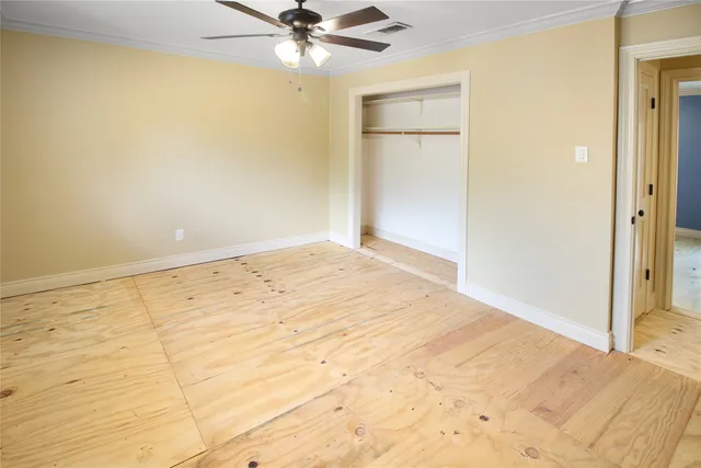 a view of empty room