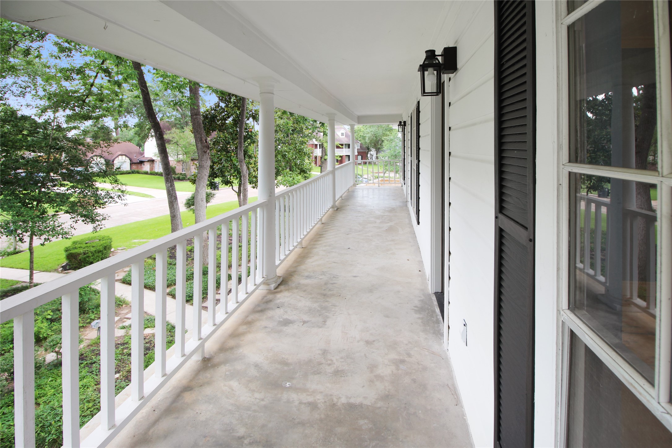 7531 Ralick Court Spring, TX 77379 - Photo 20 of 42 a view of a city from a balcony