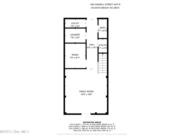 $774,000 | 408 Caswell Street, Unit B, Atlantic Beach, NC 28512