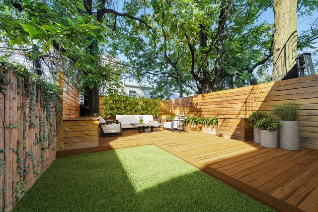 a view of outdoor space and barbecue grill