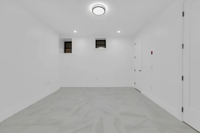 a view of a terrace with seating area