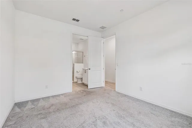 a view of empty room