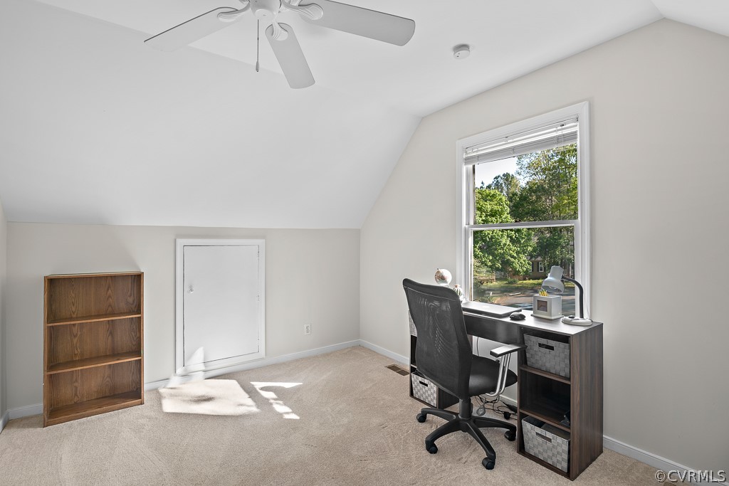 13906 Turtle Hill Road Midlothian, VA 23112 - Photo 34 of 35 a view of a workspace with furniture and a window