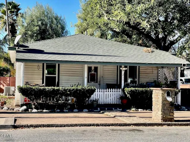 front view of a house
