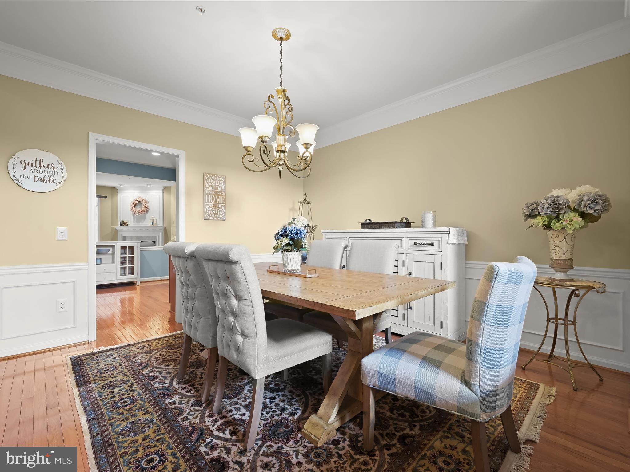 8214 Academy Road, Unit 25 Ellicott City, MD 21043 - Photo 3 of 64 Formal dining room highlights accent molding