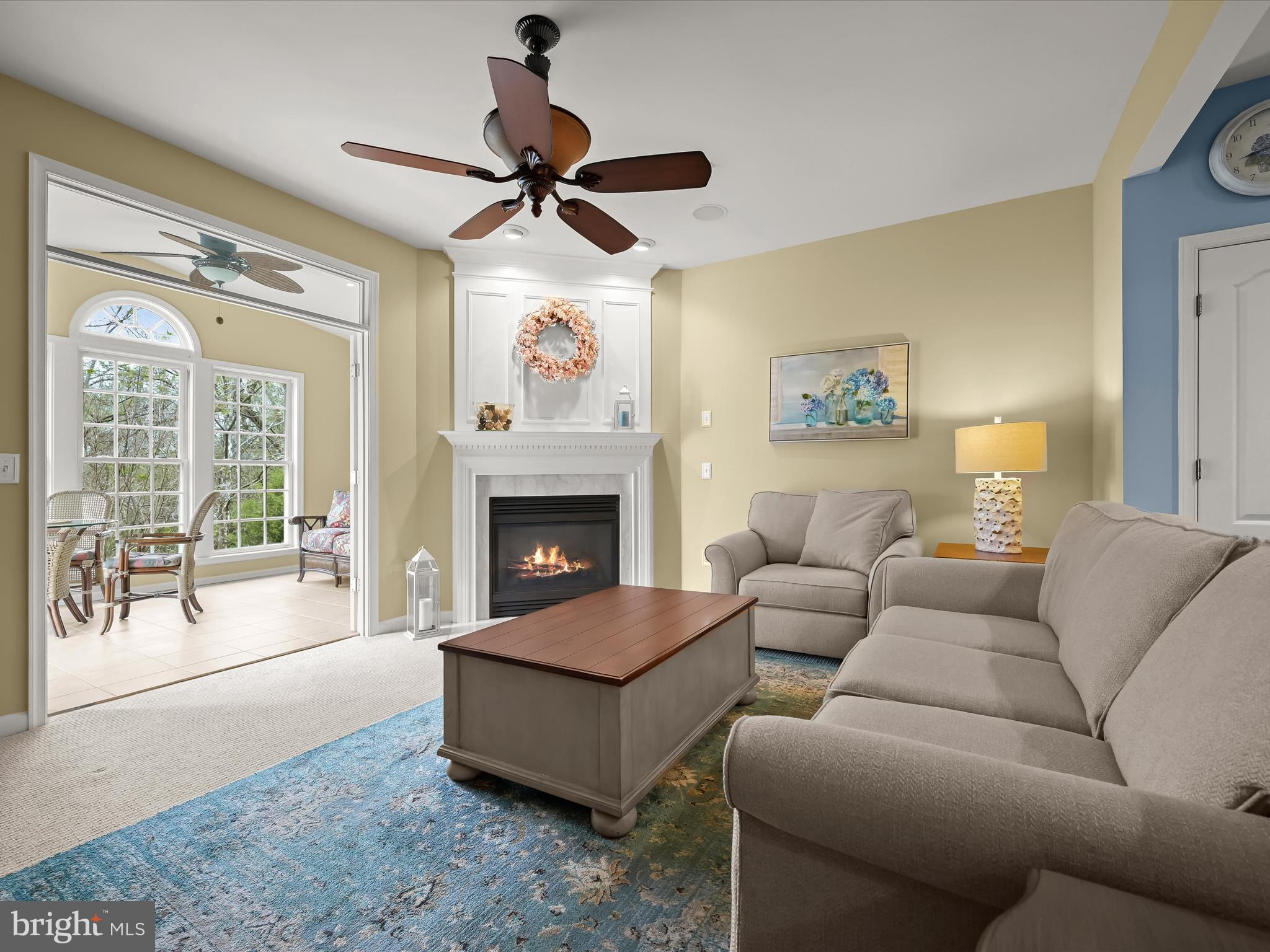8214 Academy Road, Unit 25 Ellicott City, MD 21043 - Photo 4 of 64 Family room with gas fireplace