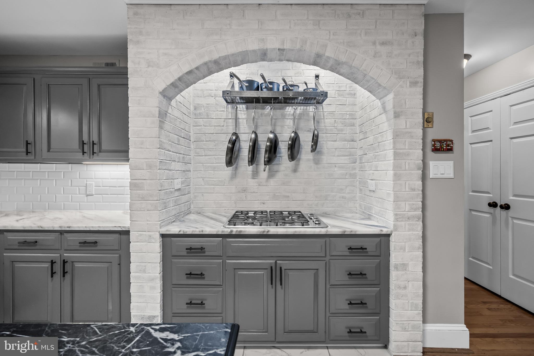 555 McKendimen Road Medford, NJ 08055 - Photo 25 of 73 brick surrounded gas range