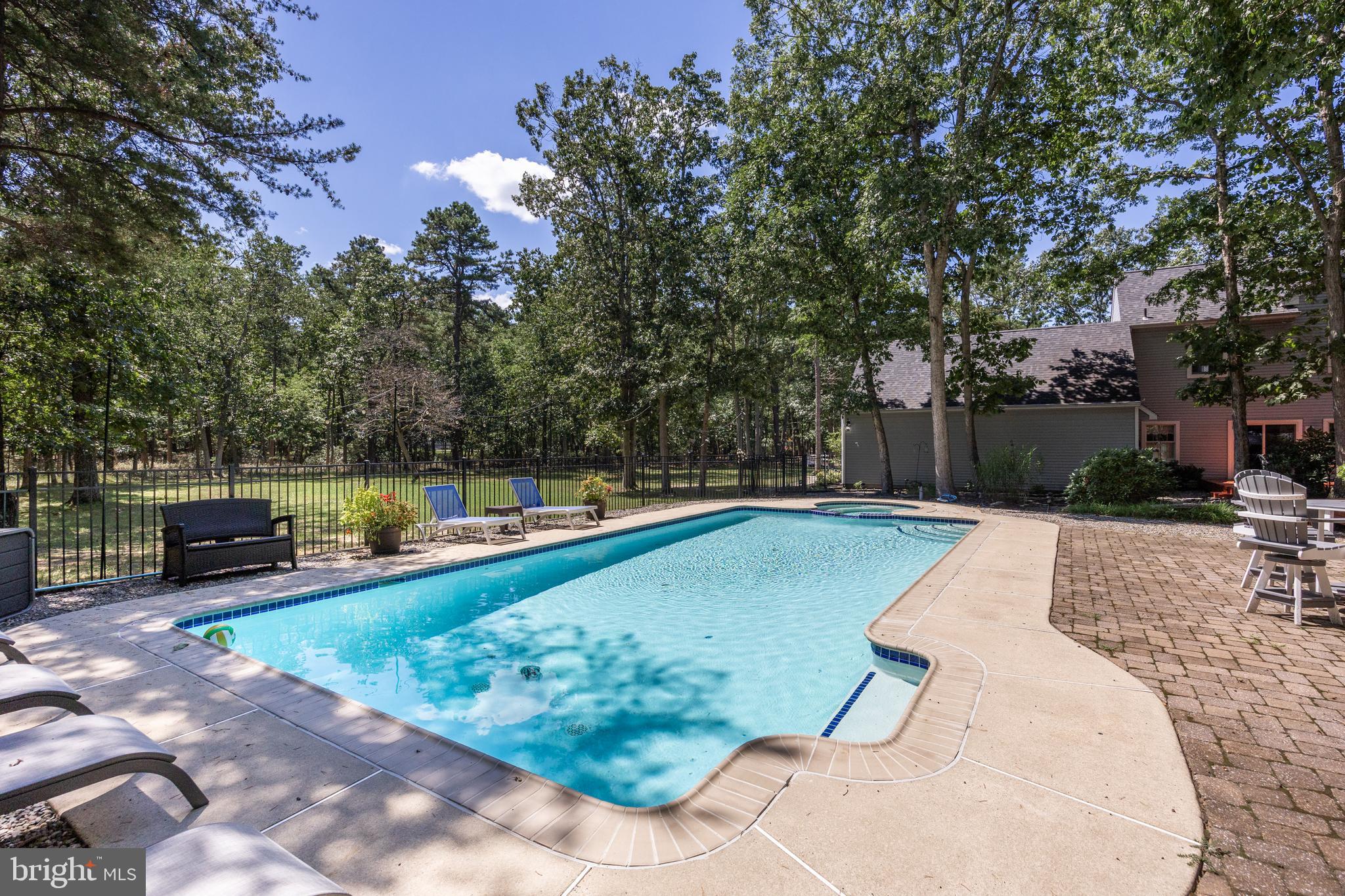 555 McKendimen Road Medford, NJ 08055 - Photo 56 of 73 private backyard pool