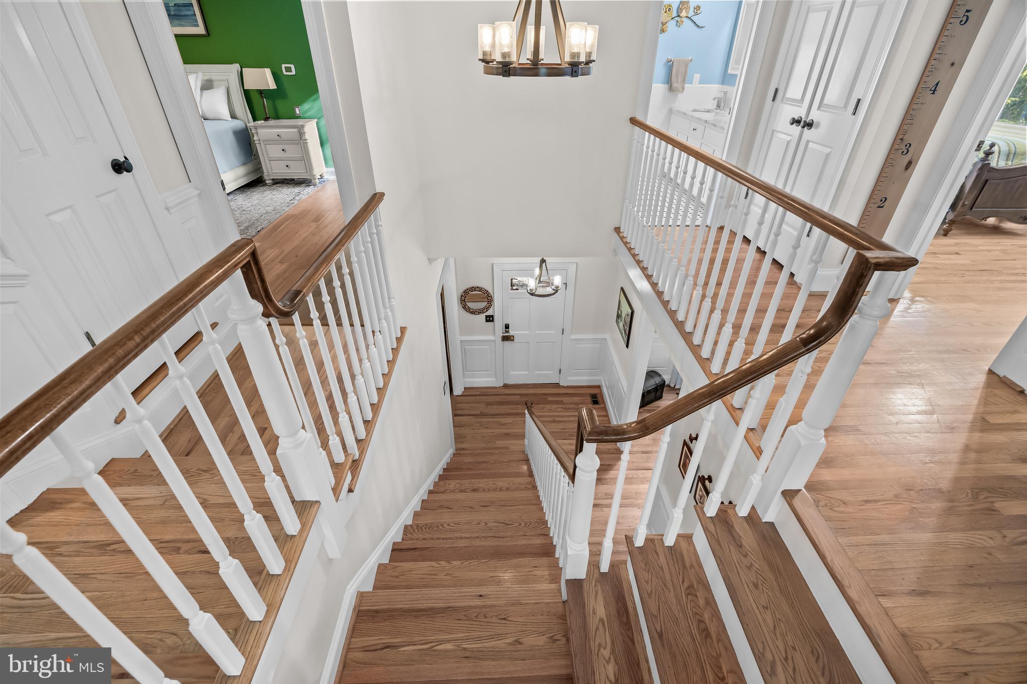 555 McKendimen Road Medford, NJ 08055 - Photo 8 of 73 turned staircase to foyer