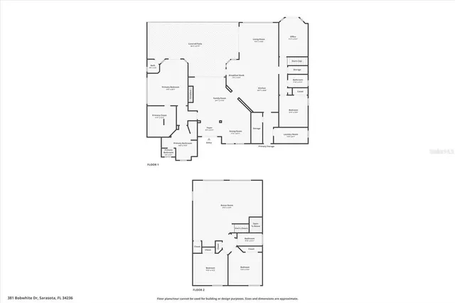 $2,875,000 | 381 Bob White Drive, Sarasota, FL 34236