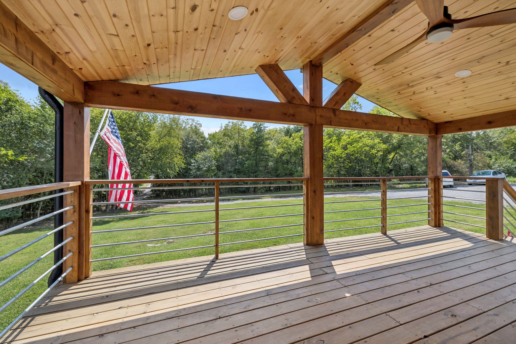 3680 Clark Road Lewisburg, TN 37091 - Photo 16 of 37 a view of outdoor space with deck and wooden floor