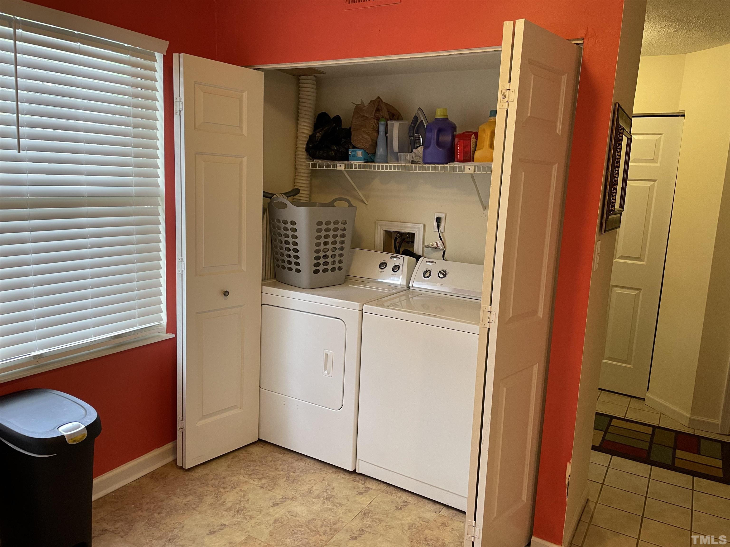 7841 Stephanie Lane Raleigh, NC 27615 - Photo 37 of 37 a utility room with dryer and washer