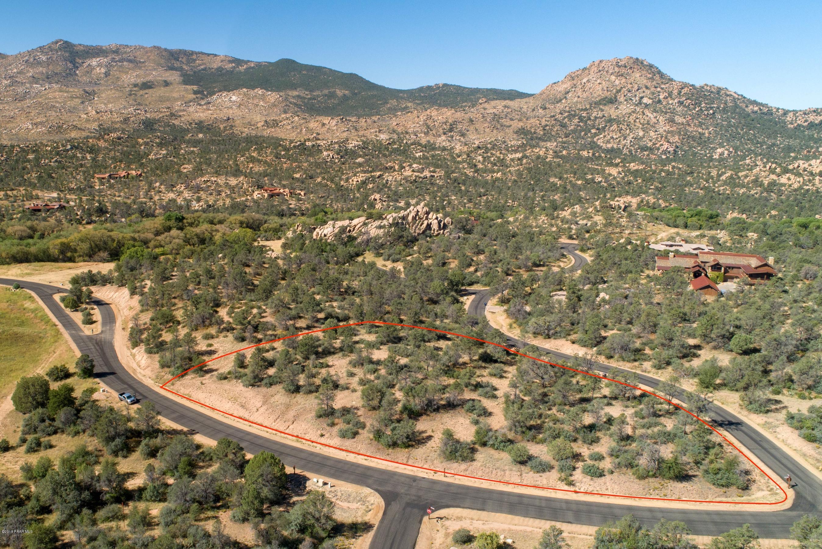 4535 Distant View Trail Prescott, AZ 86305 - Photo 2 of 15 Aerial Overview - 4535 Distant View