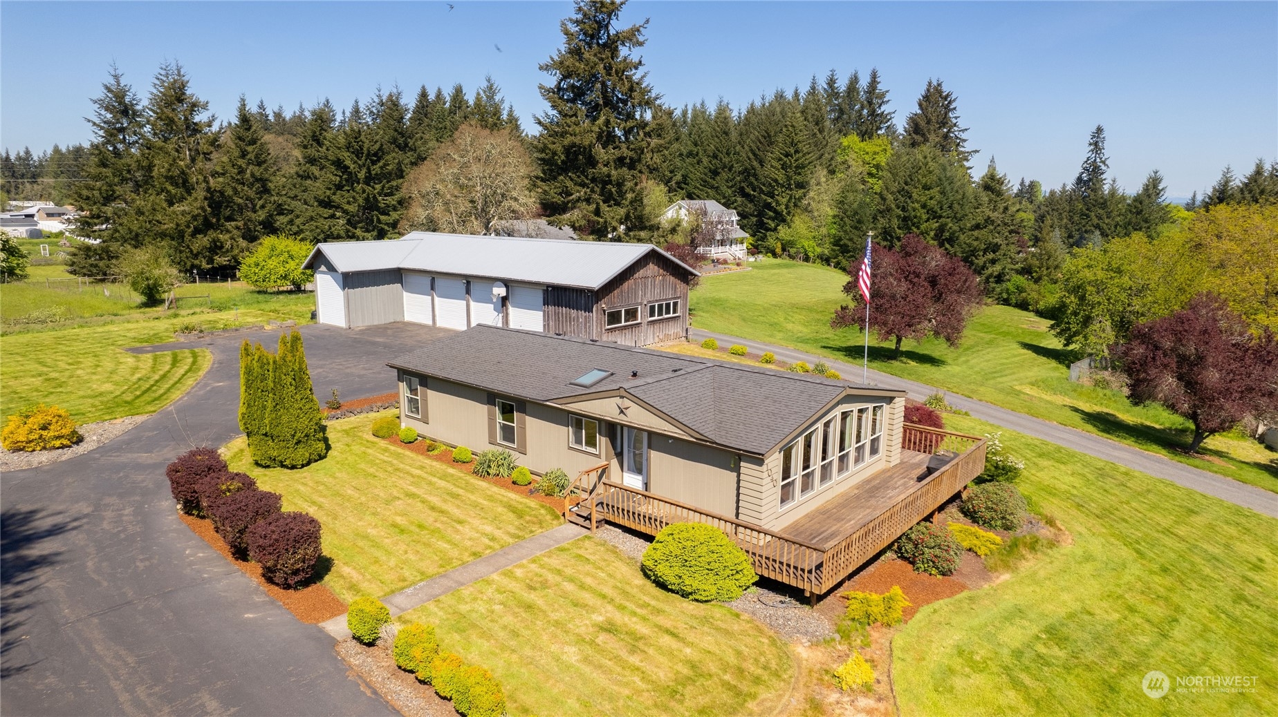 1040 Shorey Road Chehalis, WA 98532 - Photo 1 of 38 a view of a house with pool and chairs