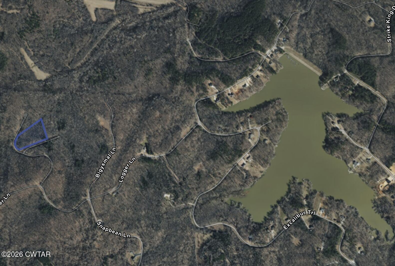 35 Torpedo Court Cedar Grove, TN 38321 - Photo 6 of 8 a aerial view of house with ocean view