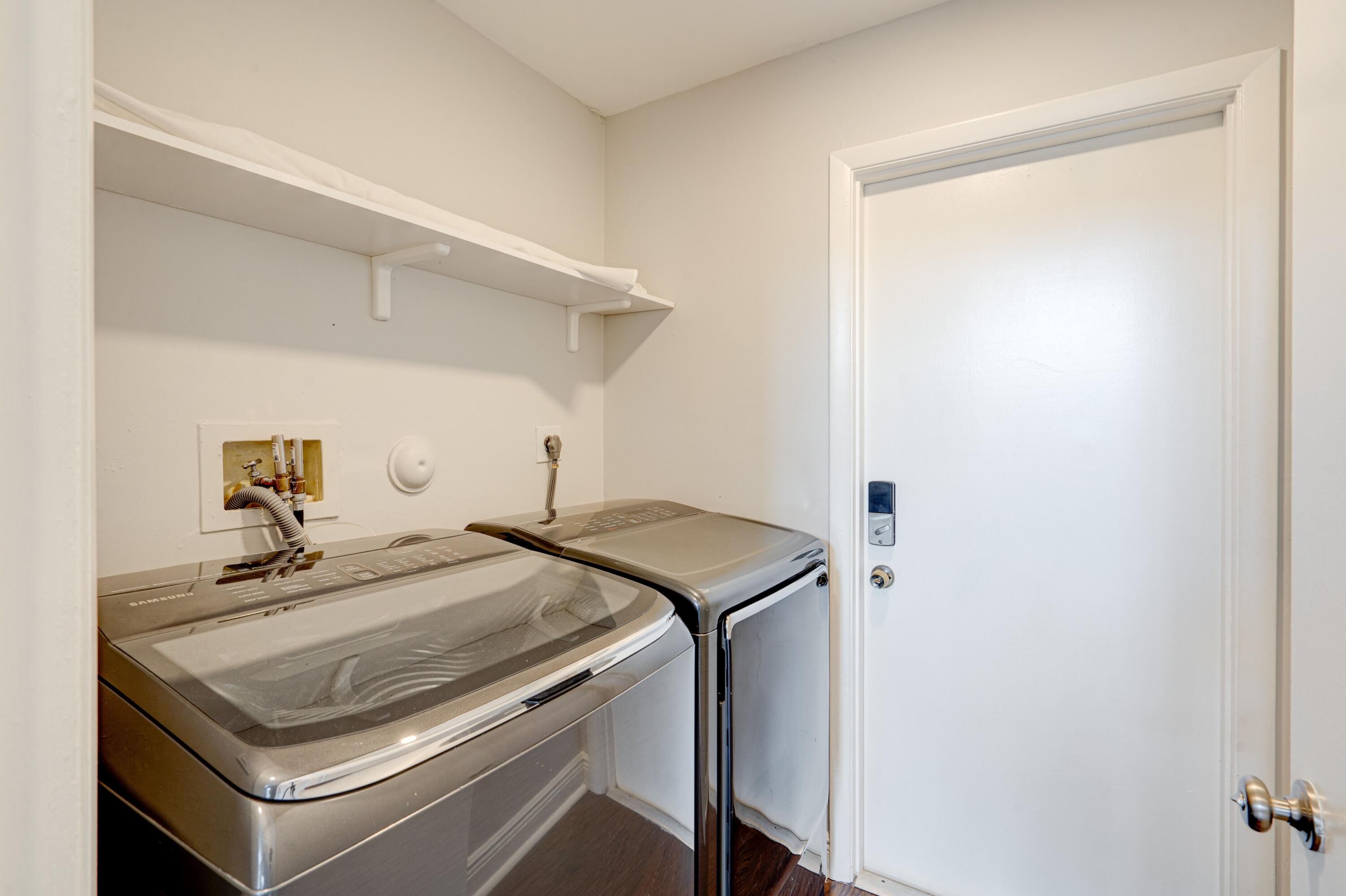 6663 Boca Pines Trail, Unit A Boca Raton, FL 33433 - Photo 43 of 60 a utility room with dryer and washer