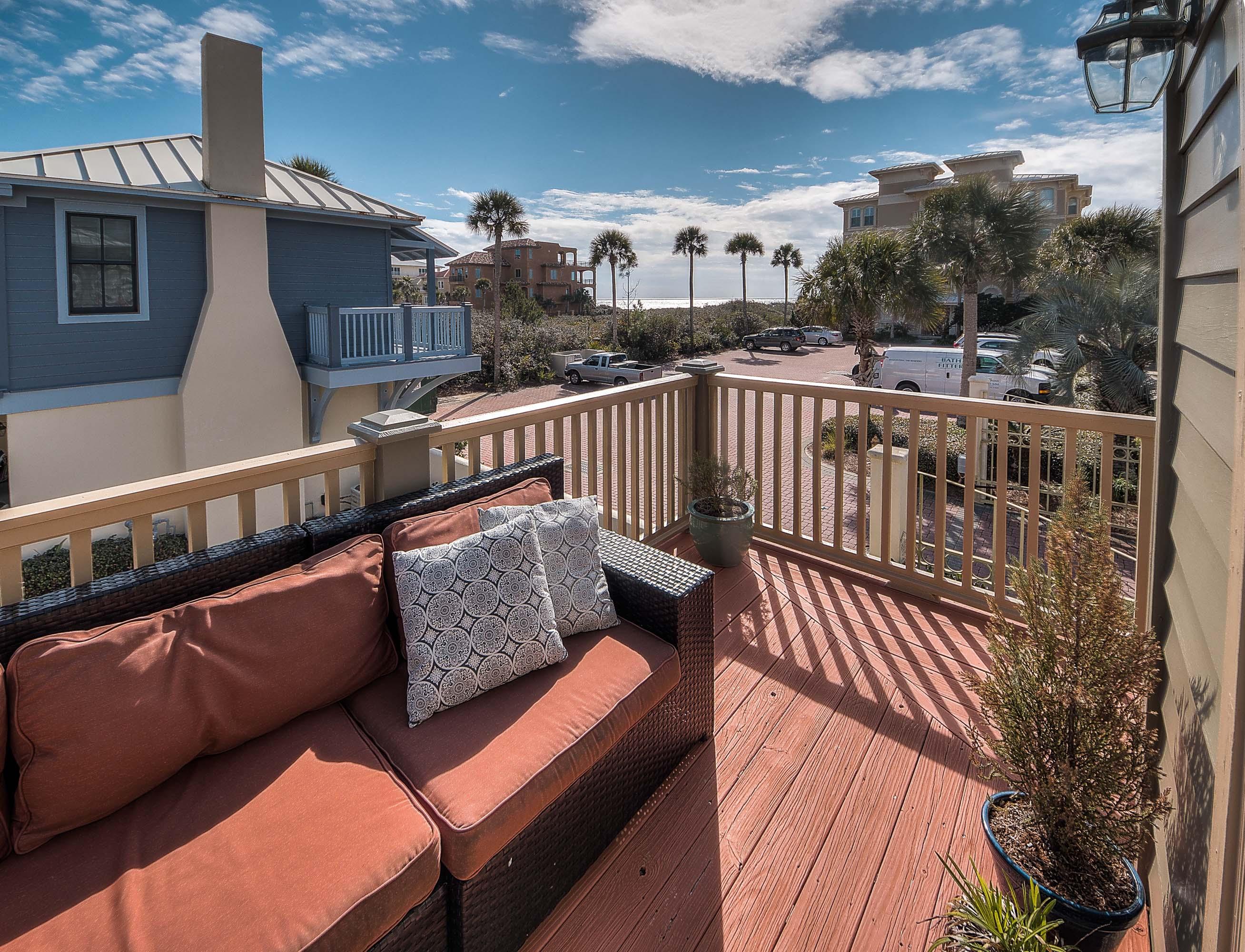 18 Sunset Beach Blvd Inlet Beach, Unit 18 Inlet Beach, FL 32461 - Photo 3 of 40 Balcony View