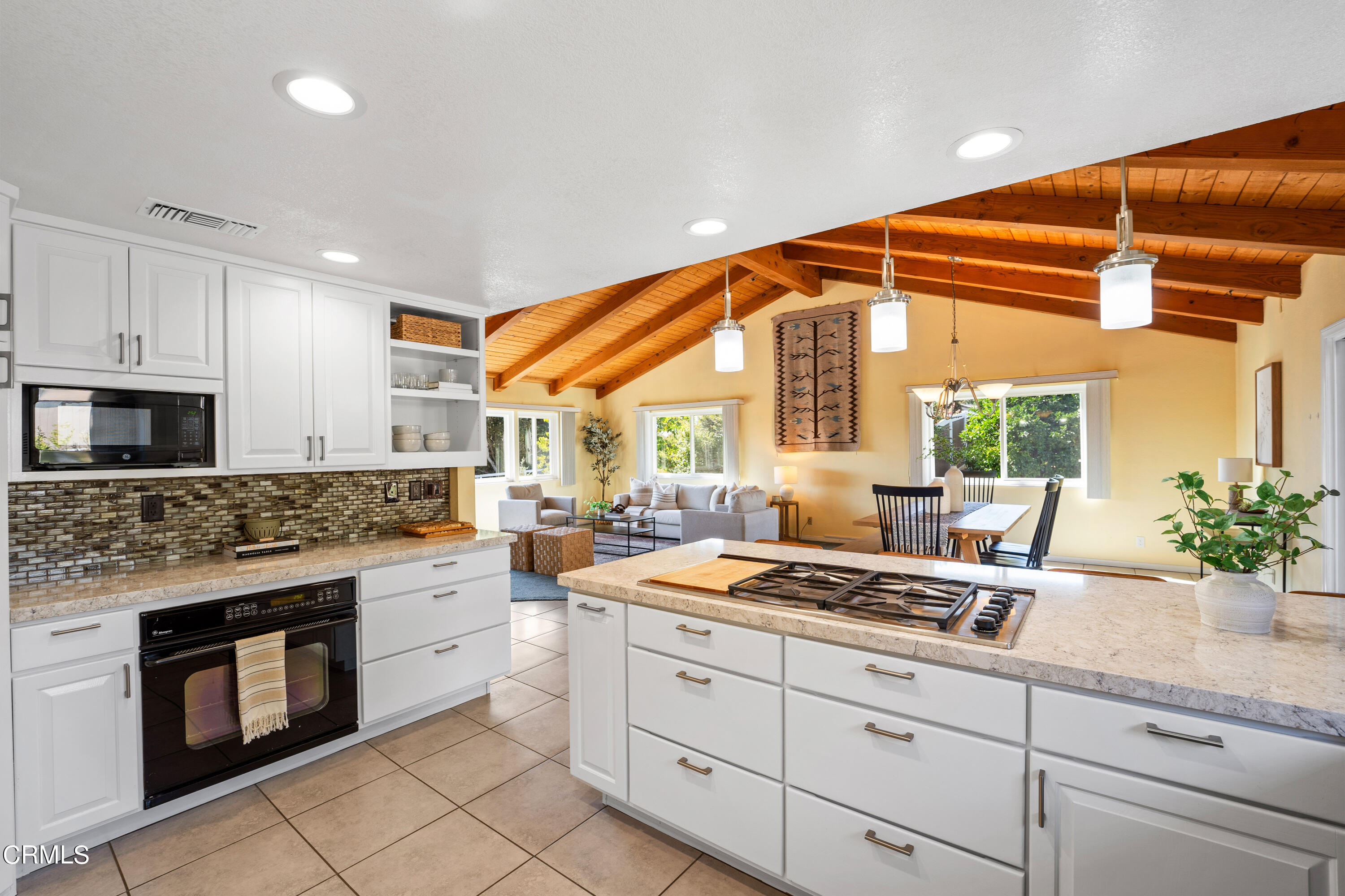531 Ridgeline Drive Oak View, CA 93022 - Photo 16 of 36 a kitchen with sink cabinets and stove