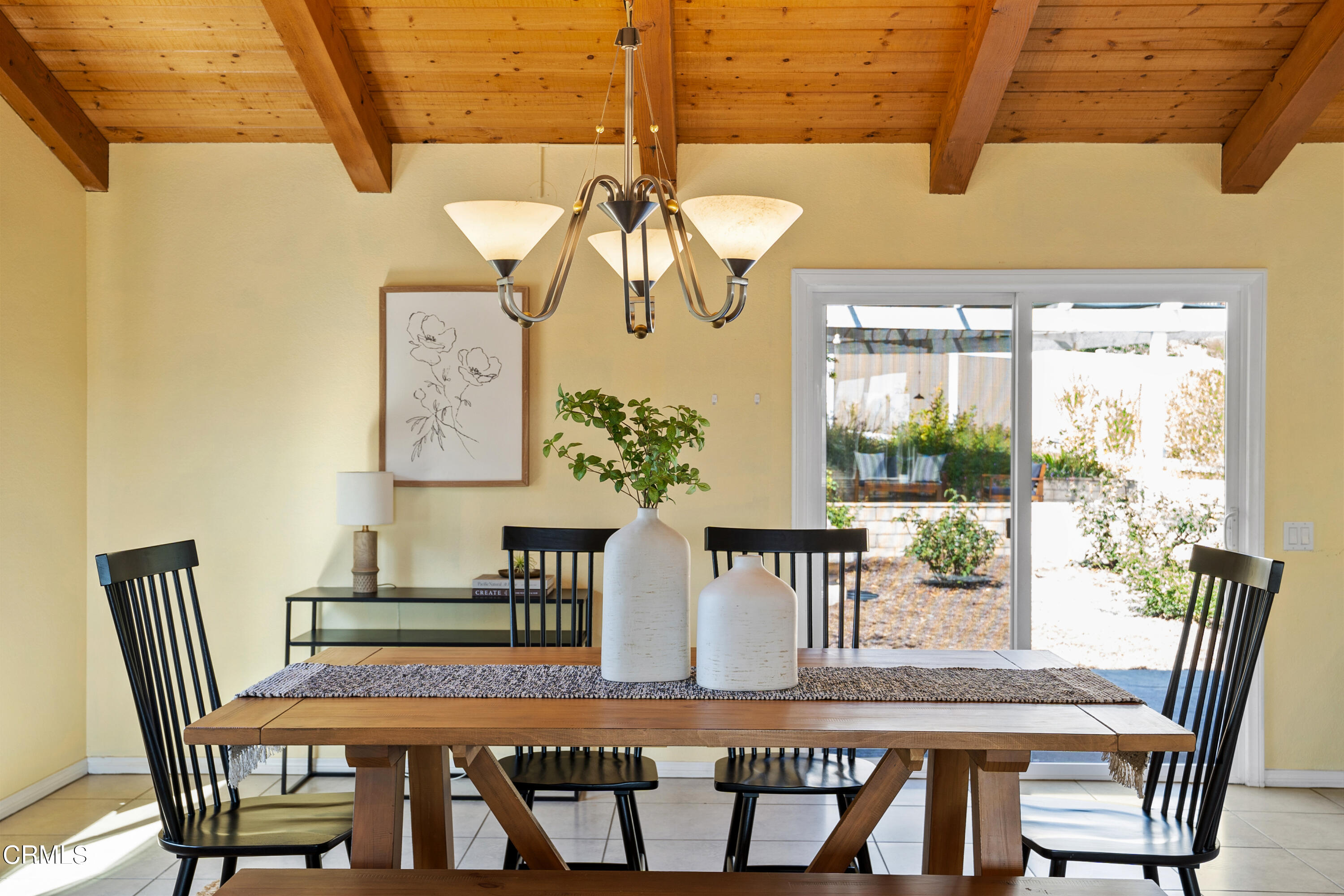 531 Ridgeline Drive Oak View, CA 93022 - Photo 10 of 36 a view of a dining room with furniture window and outside view