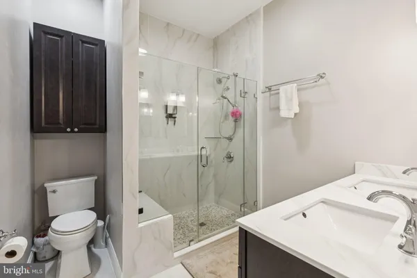 a work room with furniture and a projector