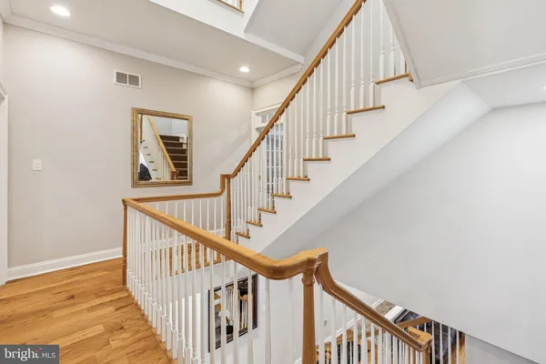 a view of a city with tall buildings