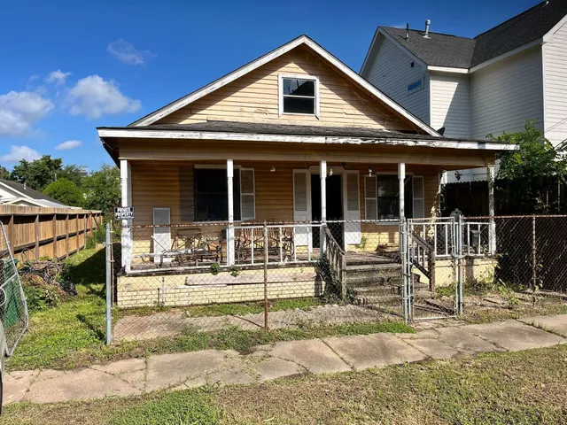 a front view of a house with porch