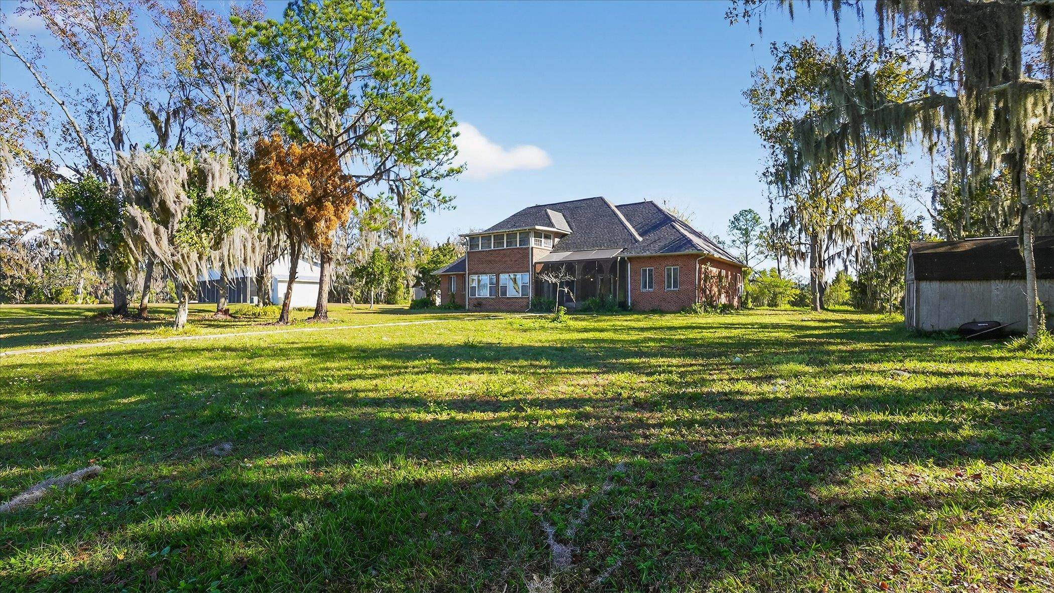 453 Federal Point Road East Palatka, FL 32131 - Photo 53 of 68 a view of a house with a big yard