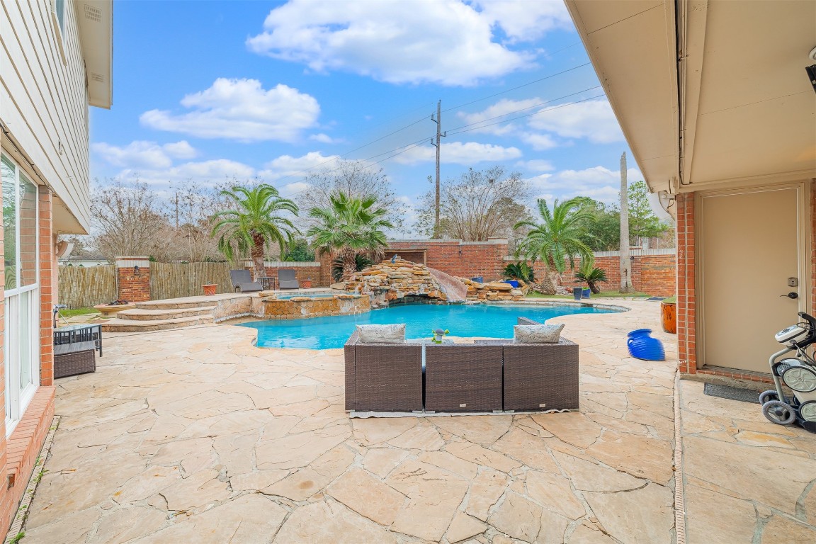 20615 Gable Ridge Drive Katy, TX 77450 - Photo 37 of 42 a view of outdoor space yard and swimming pool