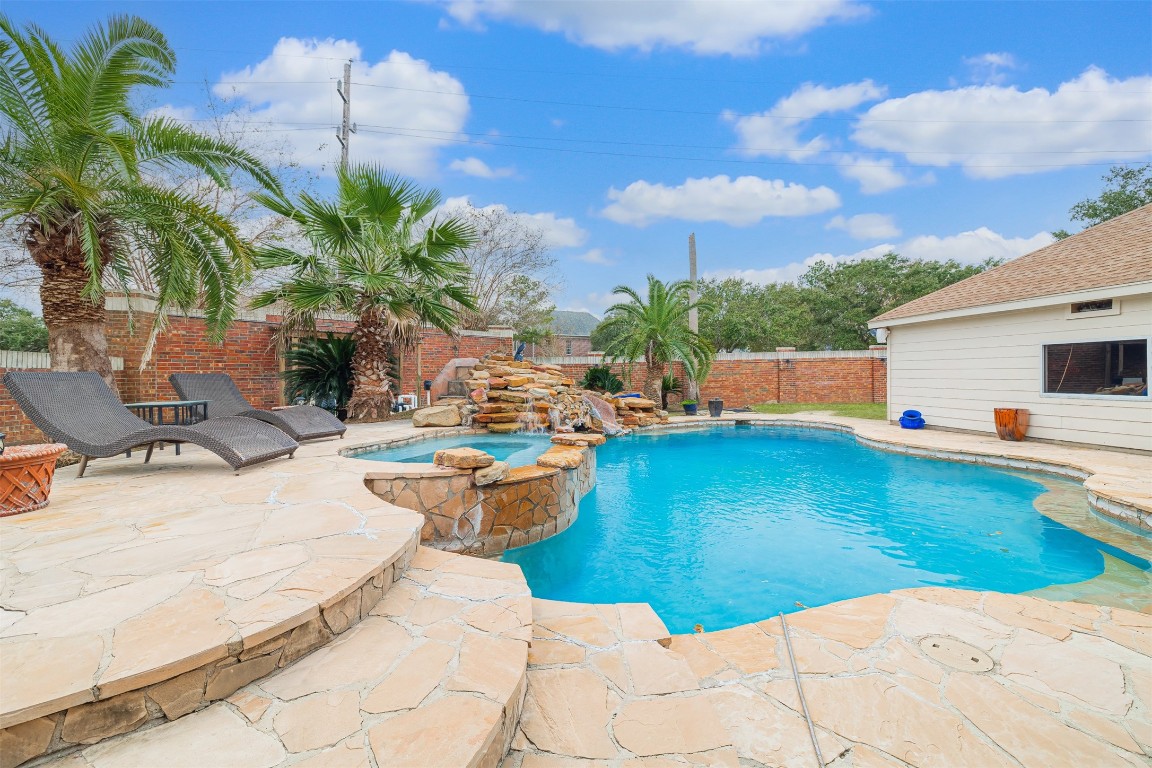 20615 Gable Ridge Drive Katy, TX 77450 - Photo 39 of 42 a view of swimming pool with outdoor seating