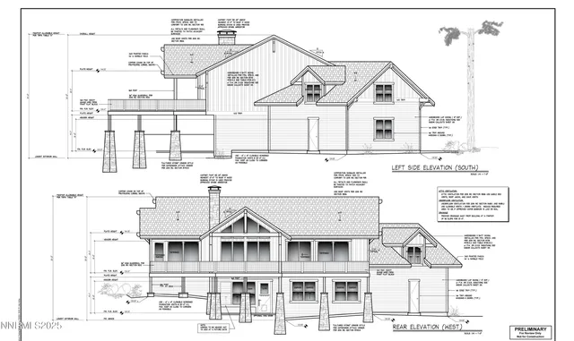 a view of a white building among the street