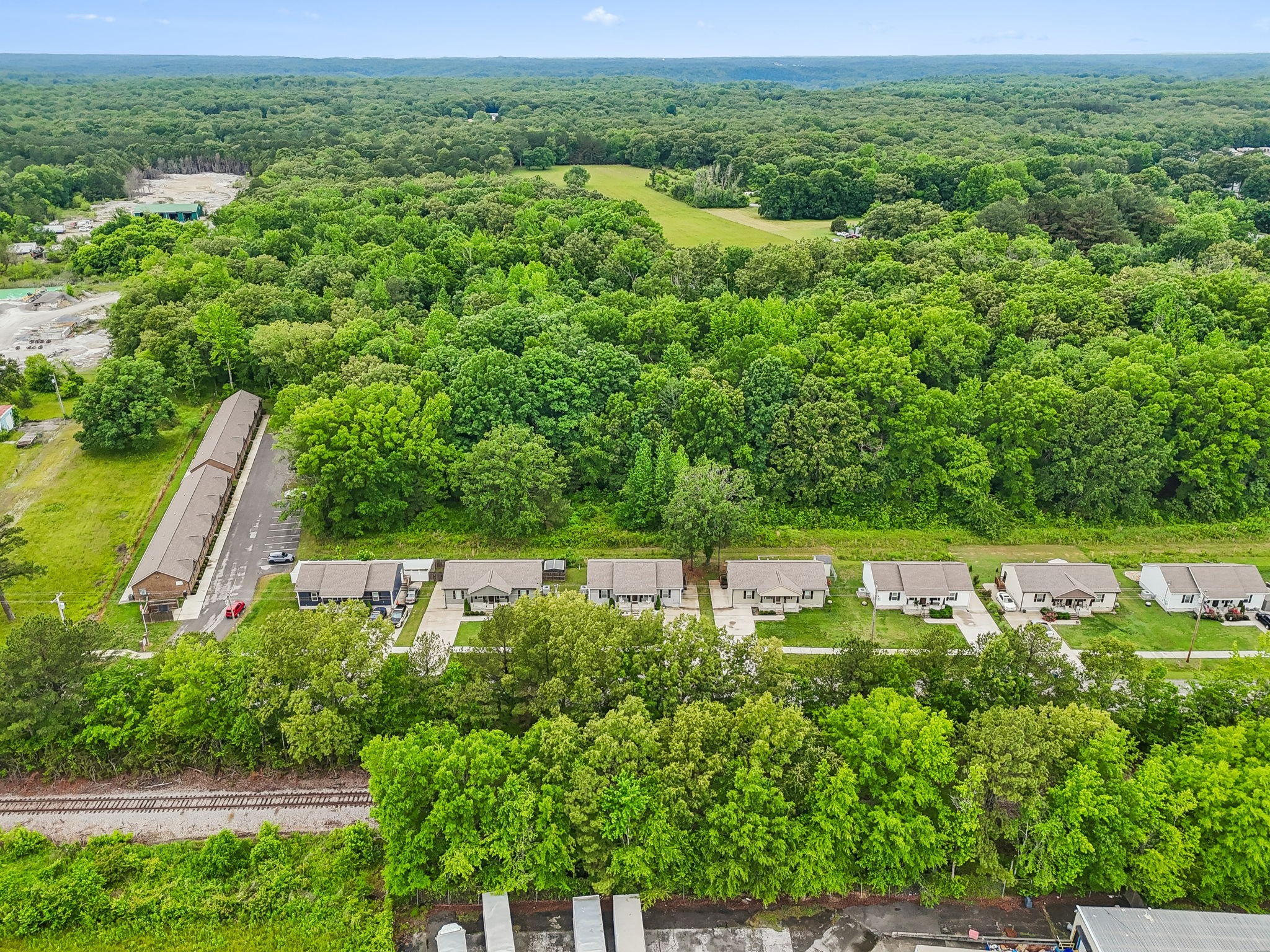 1546 South Spring Street Manchester, TN 37355 - Photo 45 of 53 an aerial view of a house with a yard