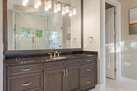 a room with gym equipment and a window