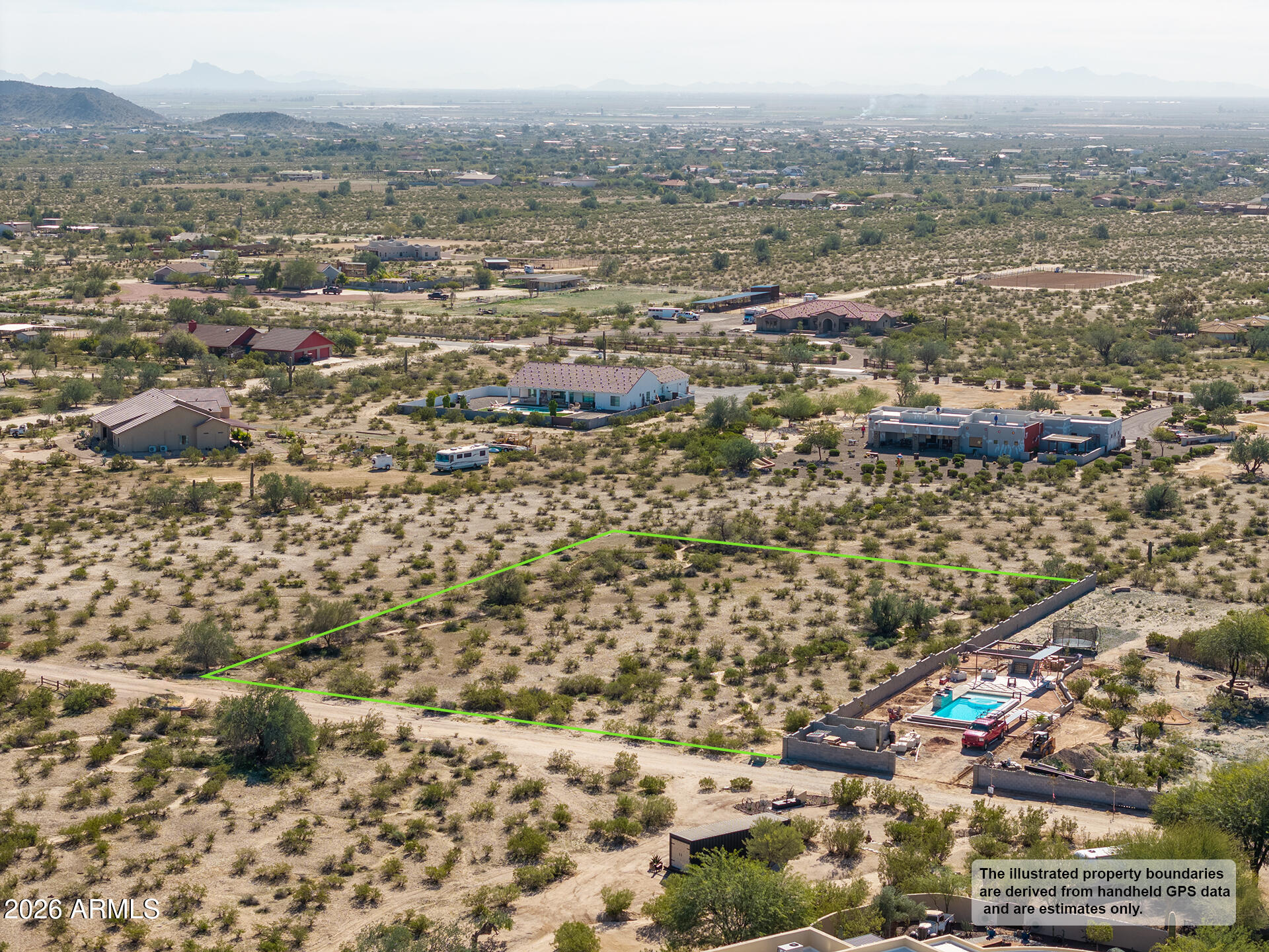 0 West Rhodes Way, Unit V Casa Grande, AZ 85194 - Photo 2 of 12 an aerial view of residential building and parking space