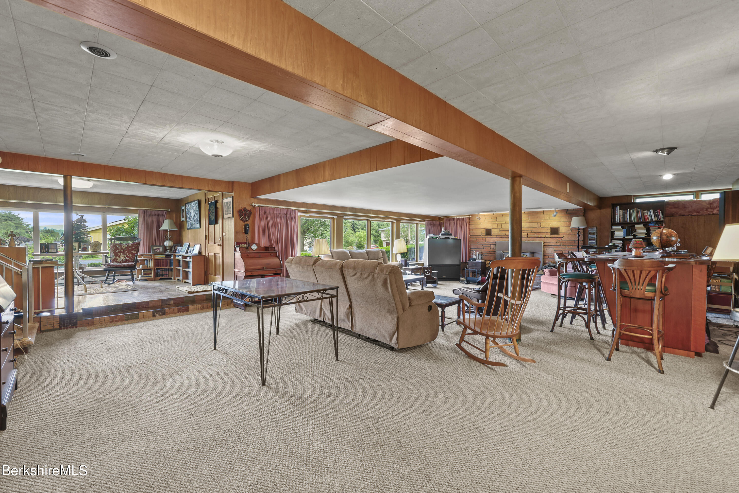 144 Kittredge Road Pittsfield, MA 01201 - Photo 37 of 50 Lower Level Family Room