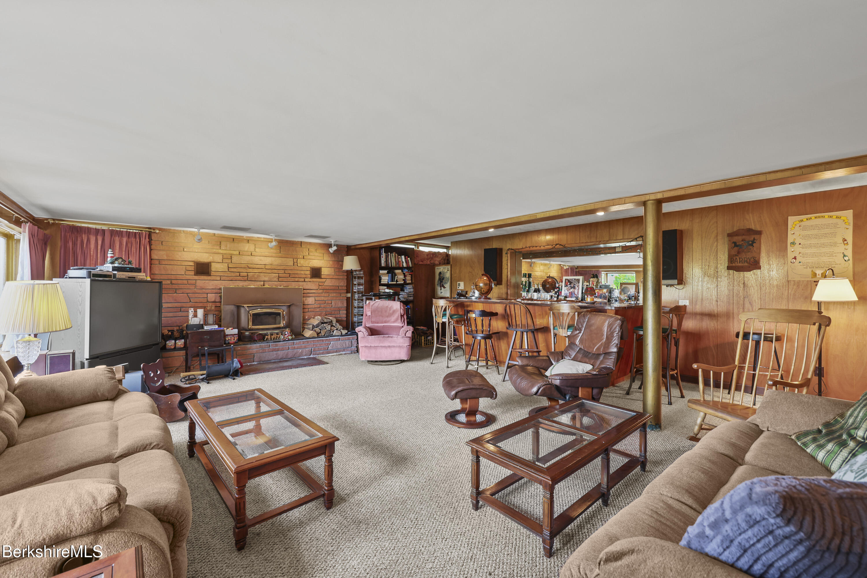 144 Kittredge Road Pittsfield, MA 01201 - Photo 39 of 50 Lower Level Family Room